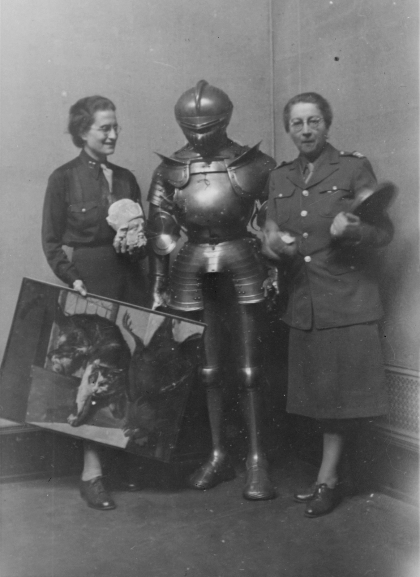 Rose Valland in Germany with Edith Standen