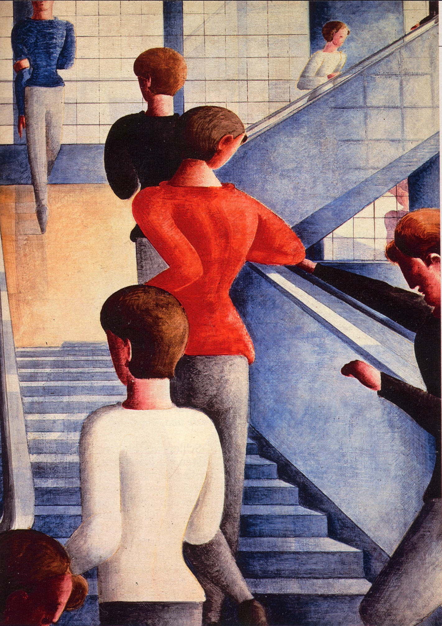 Oskar_Schlemmer_-_Bauhaustreppe_1932